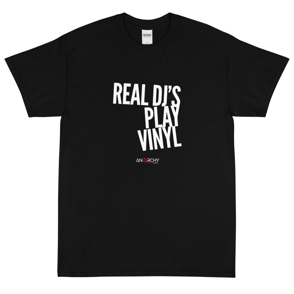 Real DJ's Play Vinyl T-Shirt