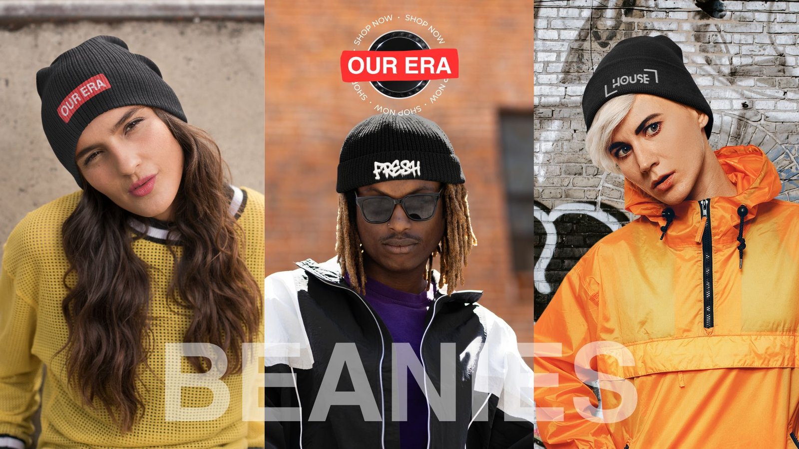 beanies for our era page banner