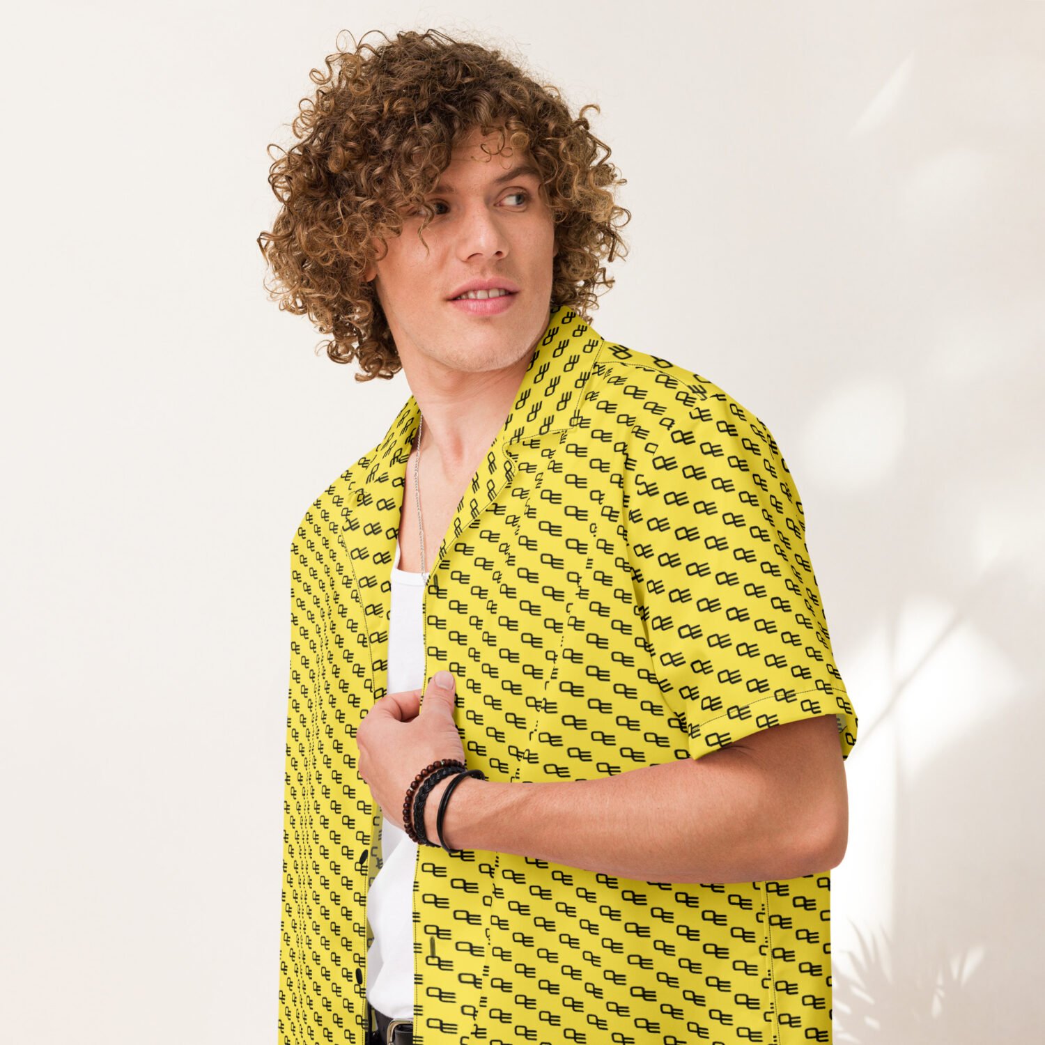 Minimal Summer Button Shirt (Unisex)