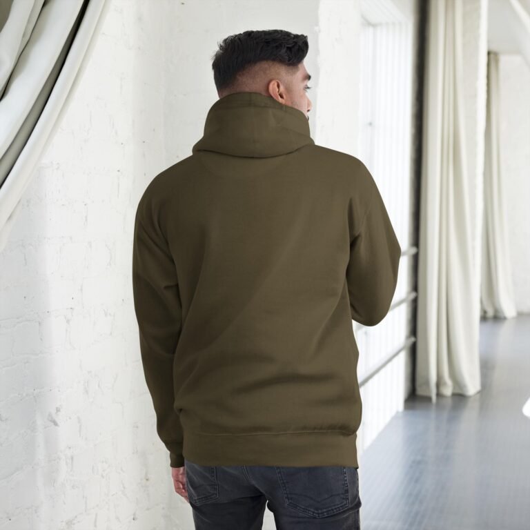 Minimal Hoodie (Dark) Unisex - Image 3