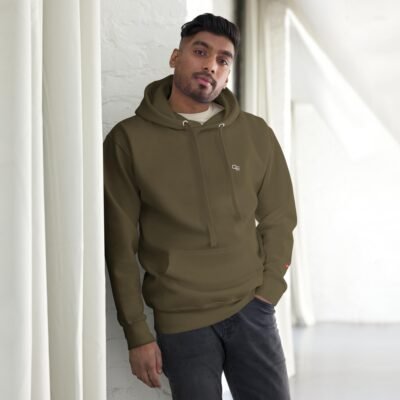 Minimal Hoodie (Dark) Unisex - Image 5
