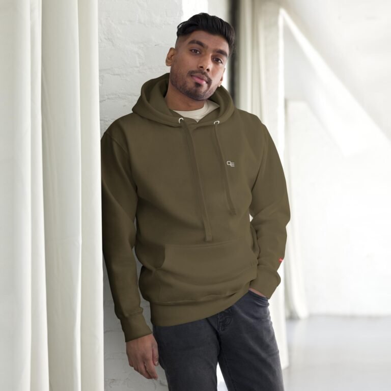 Minimal Hoodie (Dark) Unisex - Image 5