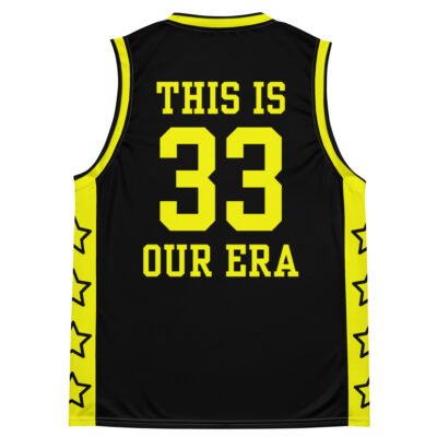Our Era Basketball Top (Black & Yellow) - Image 5