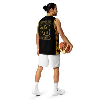 Our Era Basketball Top (Black & Gold) - Image 3