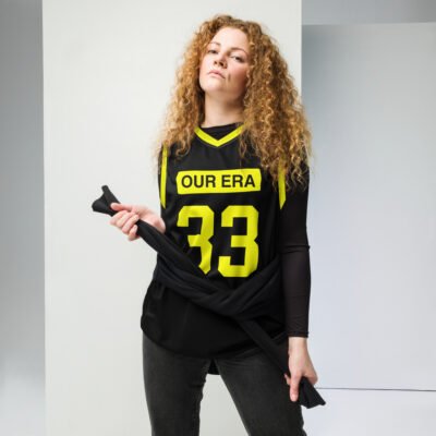 Our Era Basketball Top (Black & Yellow) - Image 6
