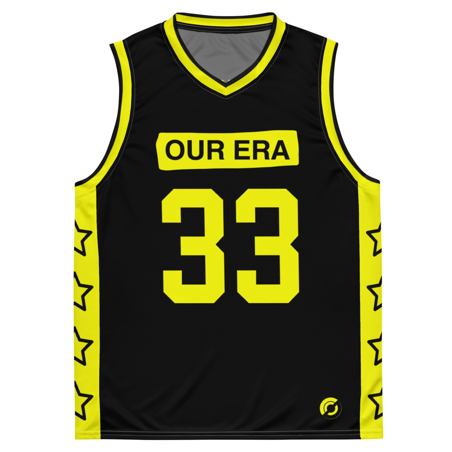 Our Era Basketball Top (Black & Yellow)