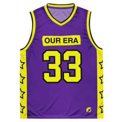 Our Era Basketball Top (Purple & Yellow)