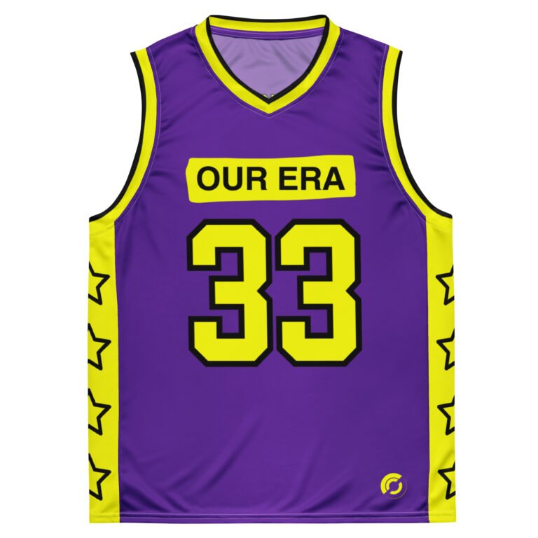 Our Era Basketball Top (Purple & Yellow)