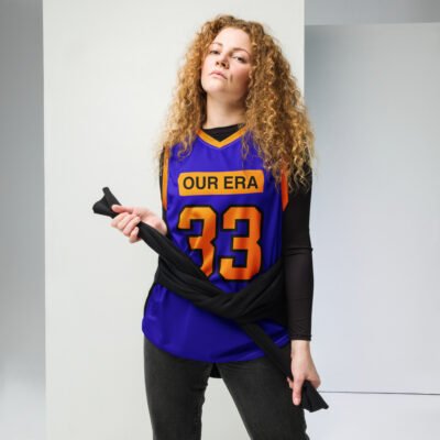 Our Era Basketball Top (Blue & Orange) - Image 4