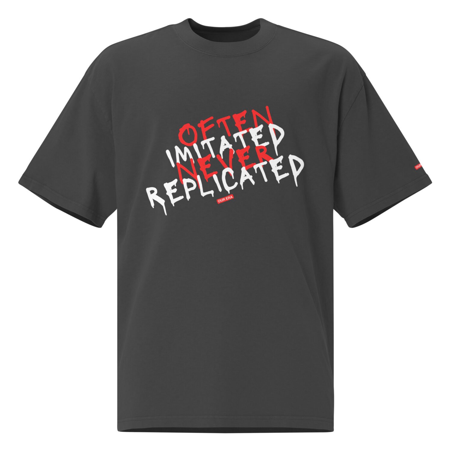 TEST Oversized faded t-shirt