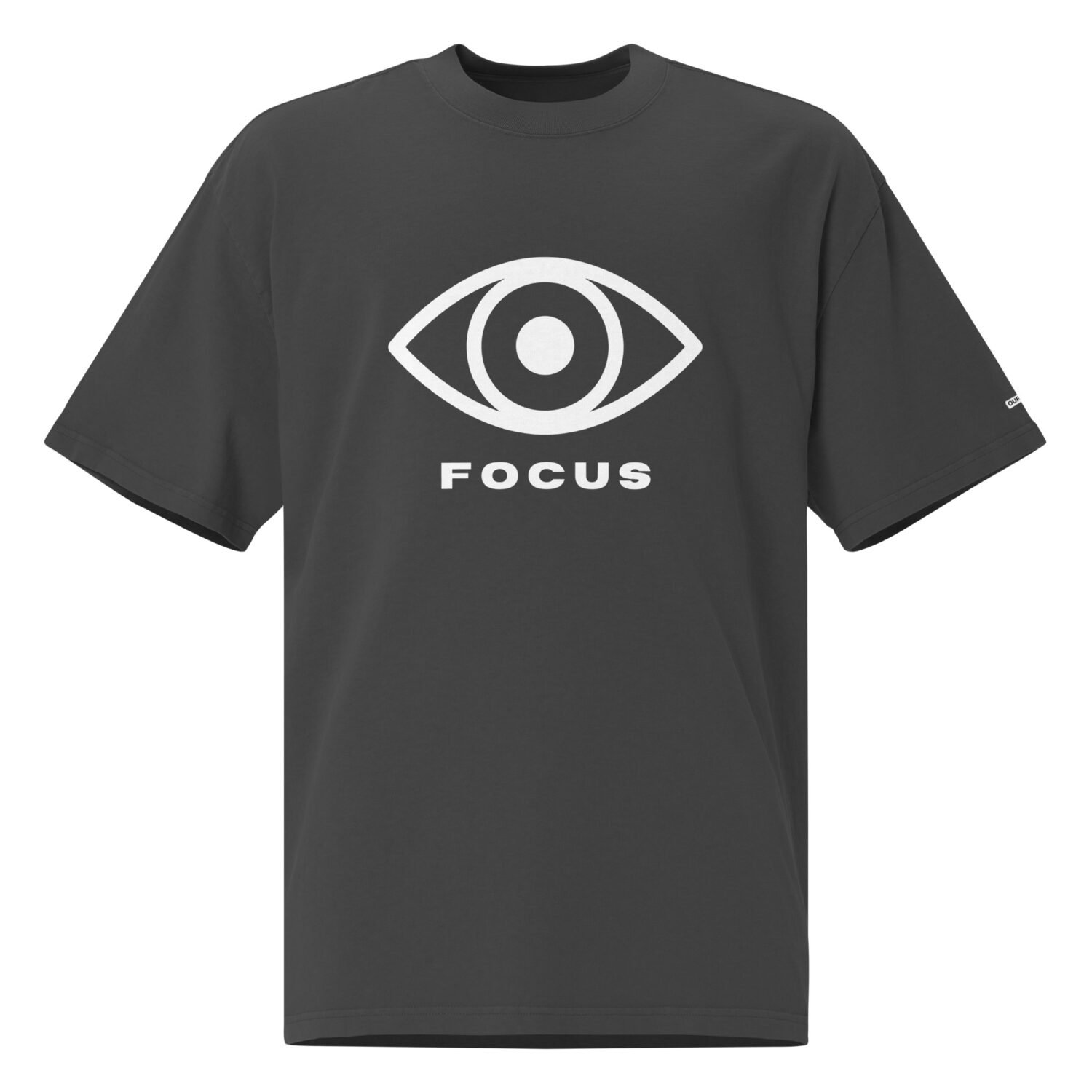 Focus Test Oversized faded t-shirt