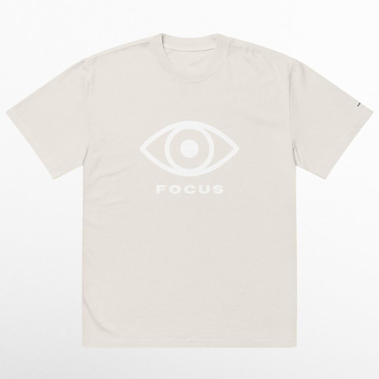 Focus Oversized Faded T-Shirt - Image 2