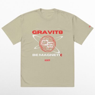 Gravit8 Oversized Faded T-Shirt - Image 8