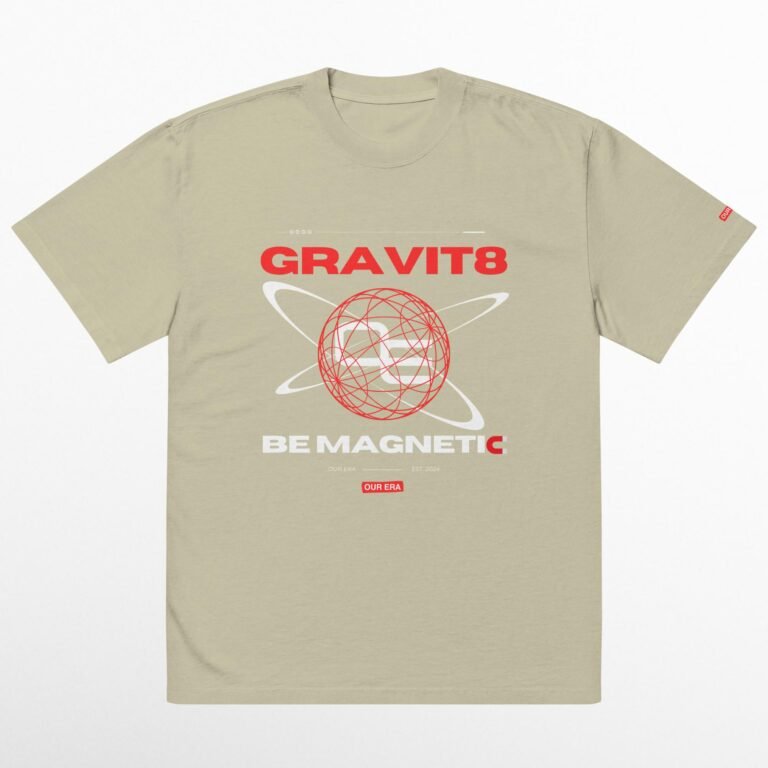 Gravit8 Oversized Faded T-Shirt - Image 8