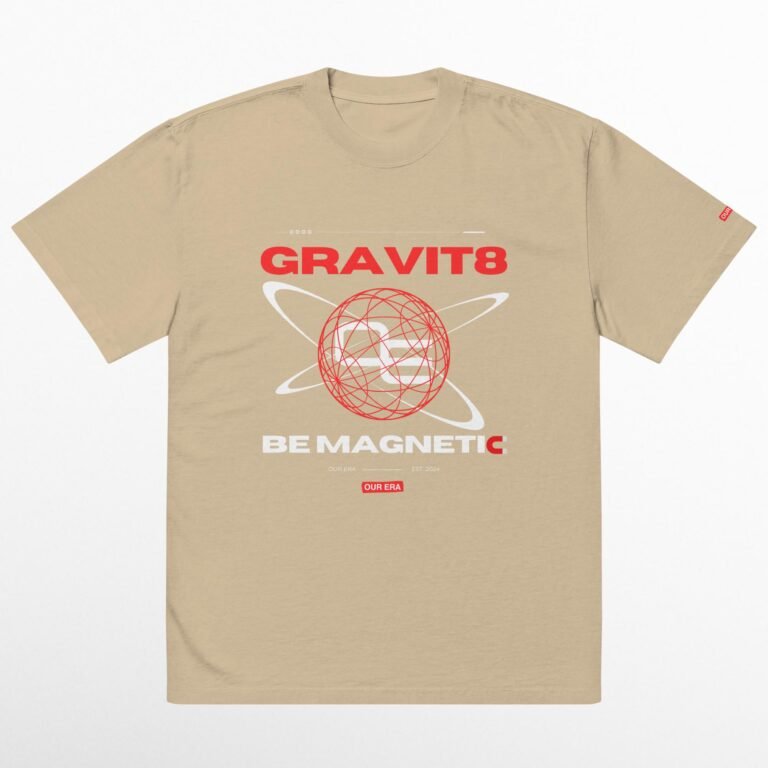 Gravit8 Oversized Faded T-Shirt - Image 6