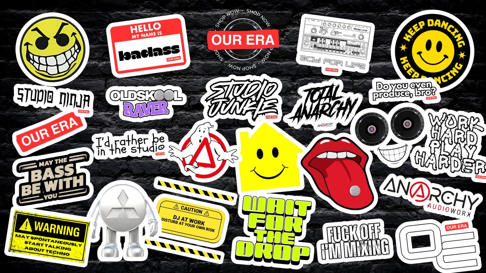 Stickers Page Banner V1 beanies for our era page banner