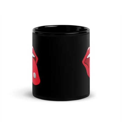 Pill Tongue Black Mug - Image 3