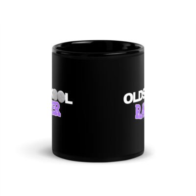Oldskool Raver Black Mug - Image 3
