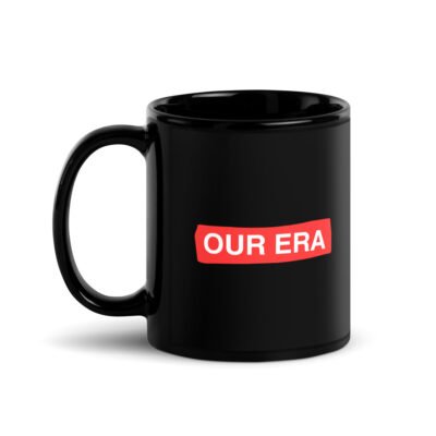 Our Era Black Mug - Image 2