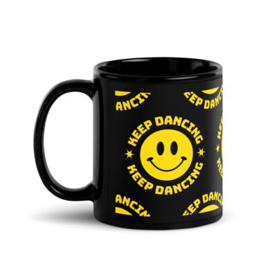 Keep Dancing Black Mug - Image 2