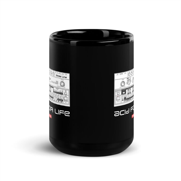 Acid For Life Black Mug - Image 6
