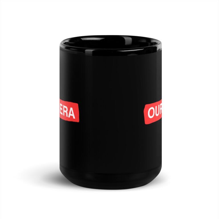 Our Era Black Mug - Image 6