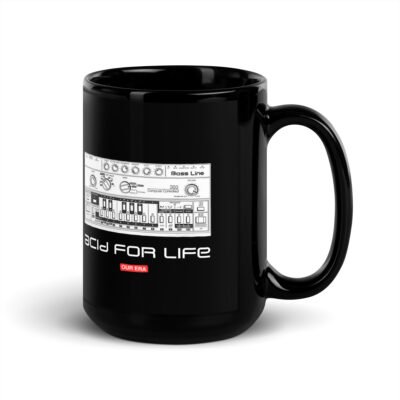 Acid For Life Black Mug - Image 5
