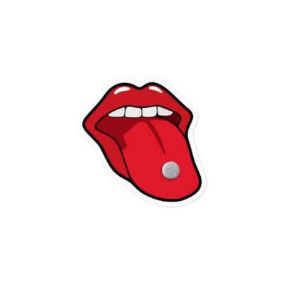Pill Tongue Sticker - Image 2