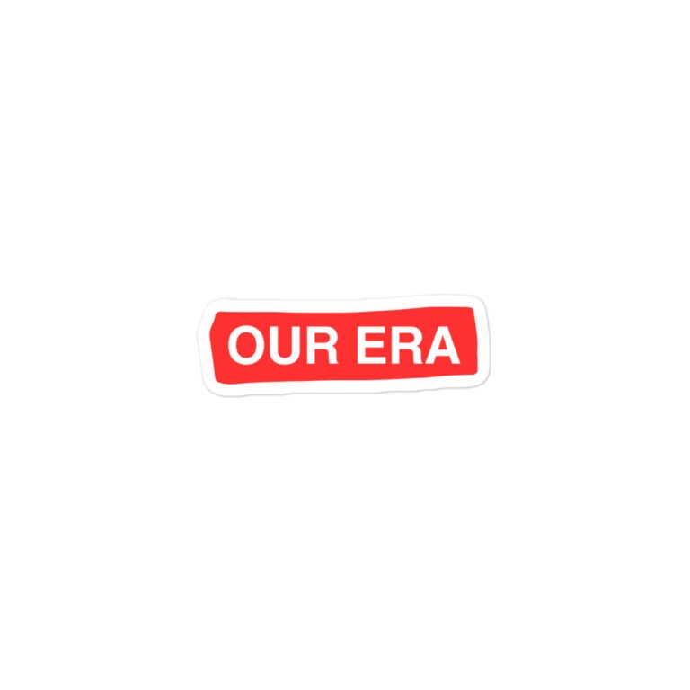 Our Era Logo Sticker - Image 2