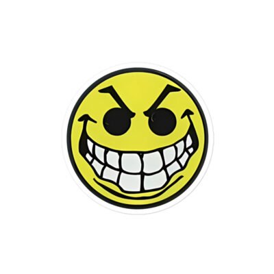 Mean Acid Face Sticker - Image 3