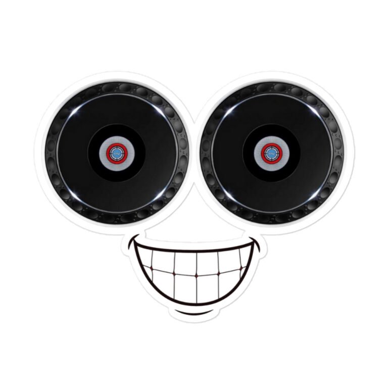 DJing Makes Me Happy Sticker