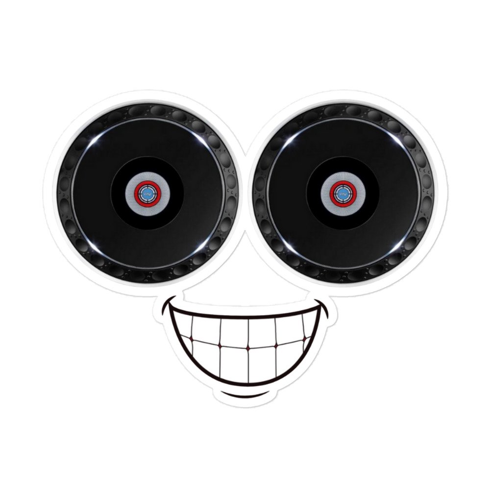 DJing Makes Me Happy Sticker