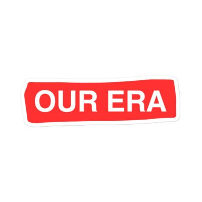 Our Era Logo Sticker