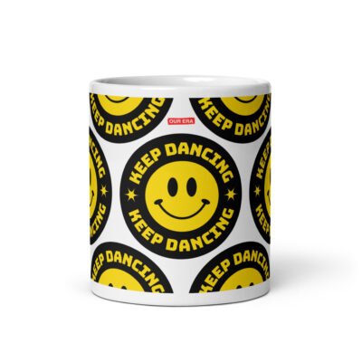 Keep Dancing White Mug - Image 4