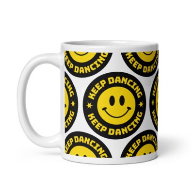 Keep Dancing White Mug - Image 3