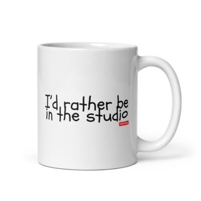 I'd Rather be In The Studio Mug - Image 2