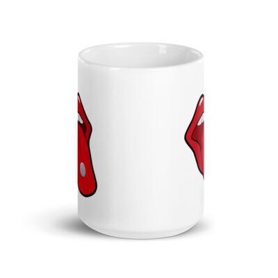 Pill Tongue White Mug - Image 7