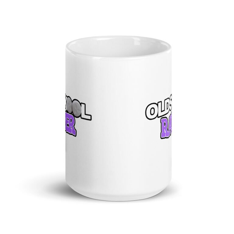 Oldskool Raver White Mug - Image 7