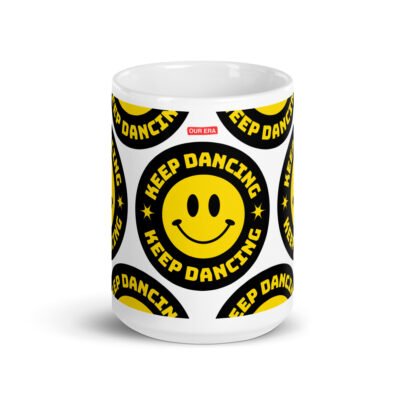 Keep Dancing White Mug - Image 7