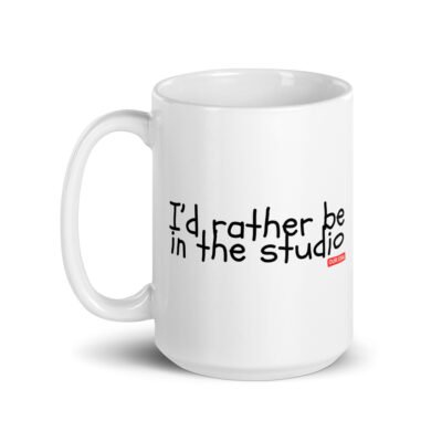 I'd Rather be In The Studio Mug - Image 6