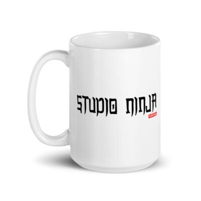Studio Ninja White Mug - Image 6