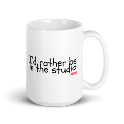 I'd Rather be In The Studio Mug - Image 5