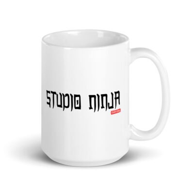 Studio Ninja White Mug - Image 5