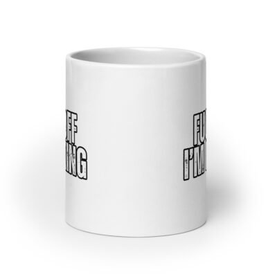 Fuck Off, I'm Mixing White Mug - Image 9