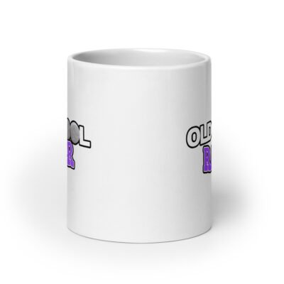 Oldskool Raver White Mug - Image 9