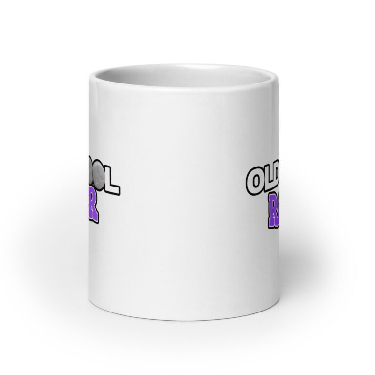 Oldskool Raver White Mug - Image 9