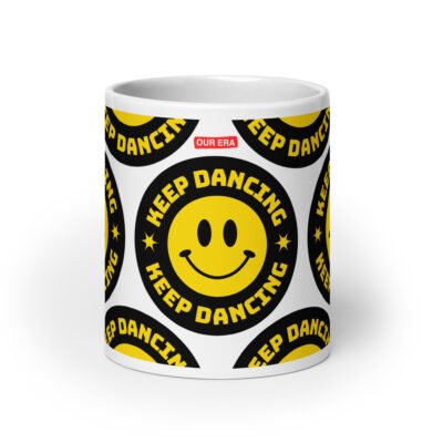 Keep Dancing White Mug - Image 9
