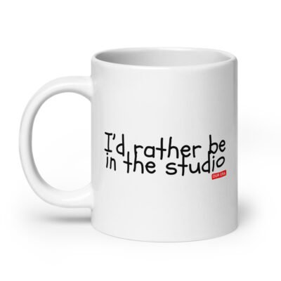 I'd Rather be In The Studio Mug - Image 8