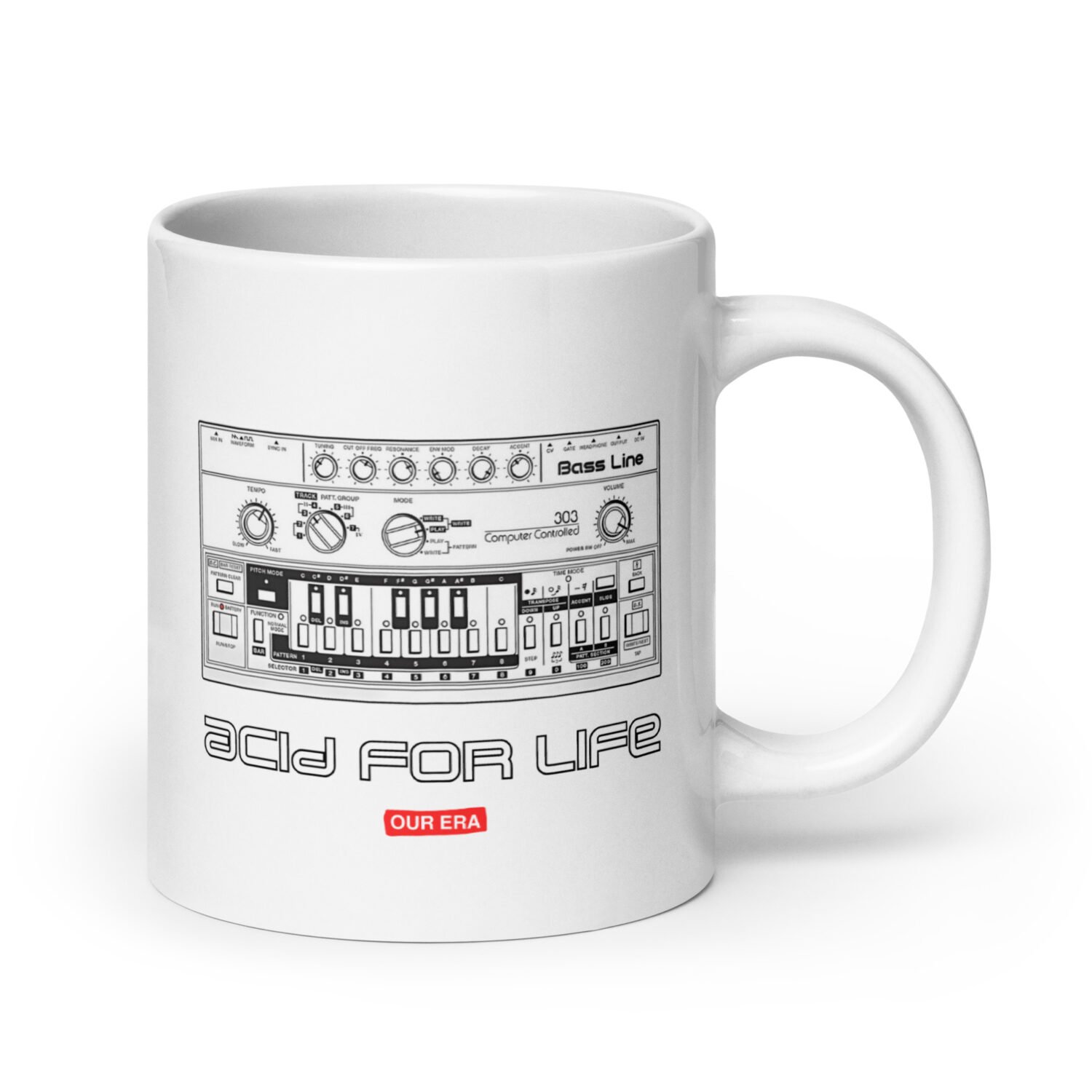 Acid For Life White Mug