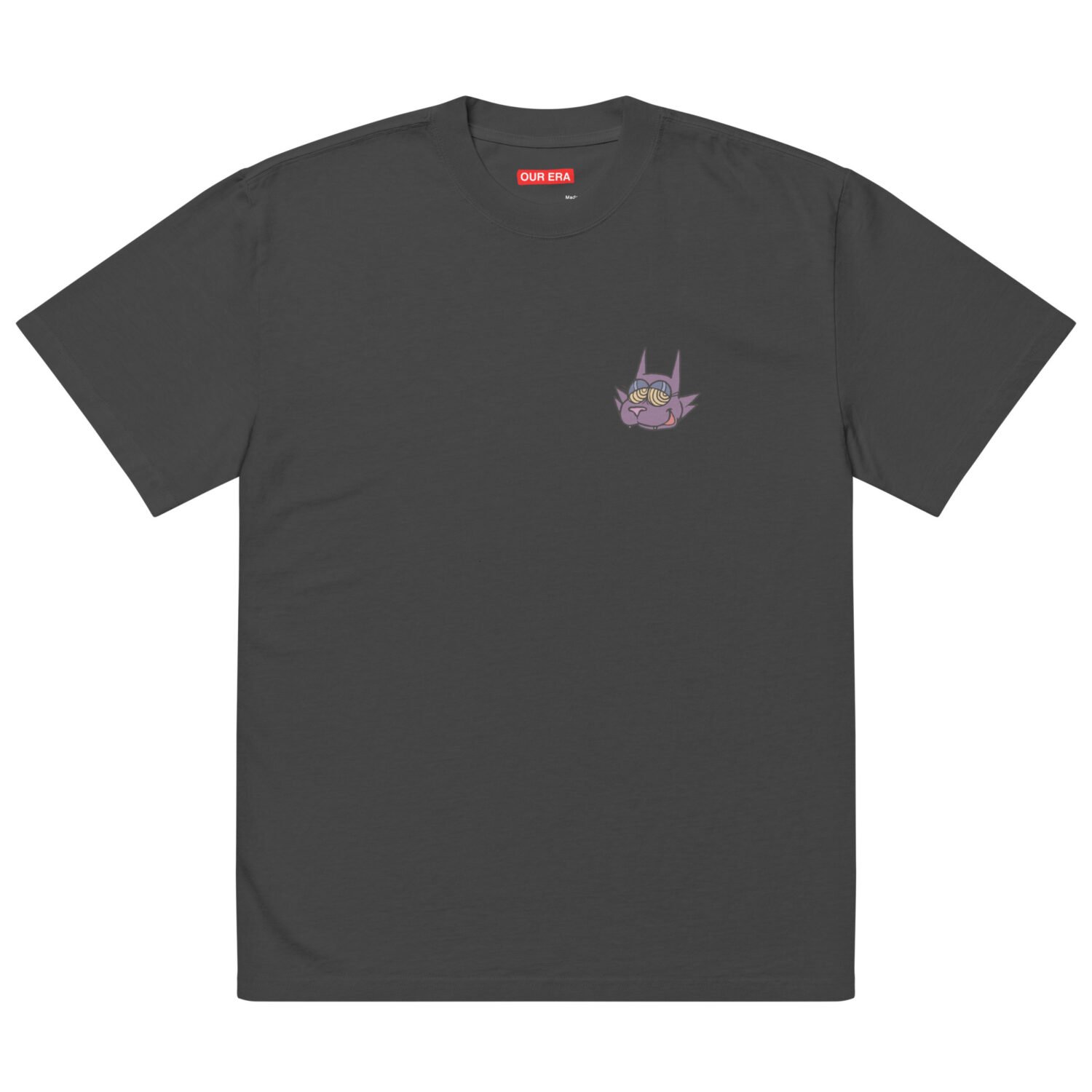 Jack Said What Cat Oversized T-shirt (Left Chest)